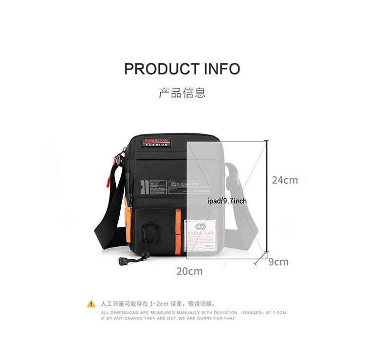 New Men's Fashion Oxford Bags Shoulder Bag Man Waterproof Messenger Crossbody Bags for Men 2025 Business Bags for Men ??? ??