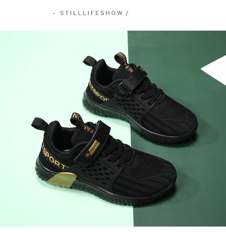 2025 Kids Sneakers Boys Casual Shoes For Children Sneakers Shoes Mesh Anti-slippery Fashion Tenis Infantil Menino Spring