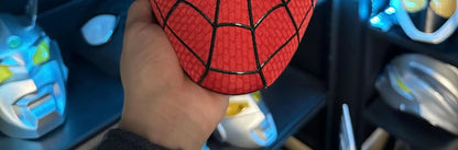 Homem-Aranha Cosplay Máscara Eletrônica de Olhos Móveis Homem-Aranha 1:1 Brinquedos com Controle Remoto para Adultos e Crianças de Presente