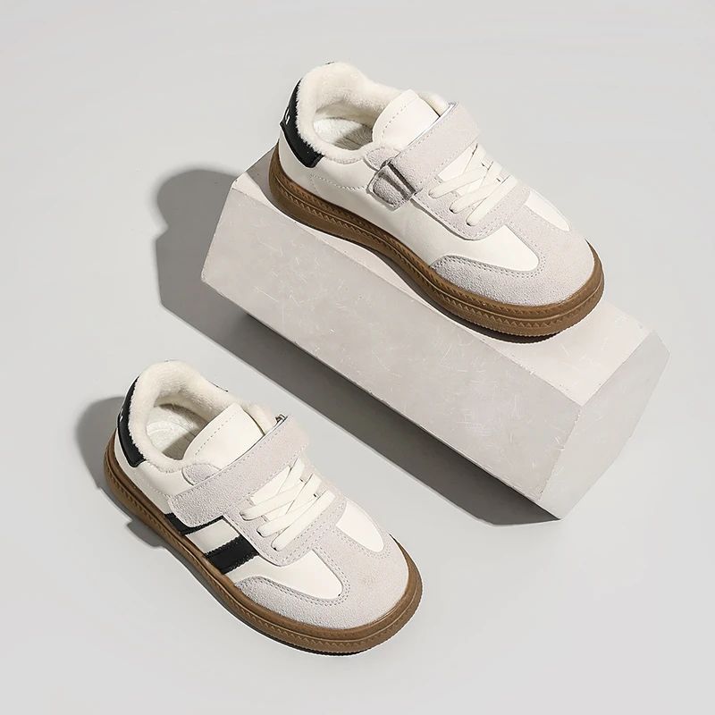 Children Casual Sneakers New Black Soft Bottom Girls Boys German Training Shoes Autumn Winter Fashion Red Kids Baby Casual Shoes