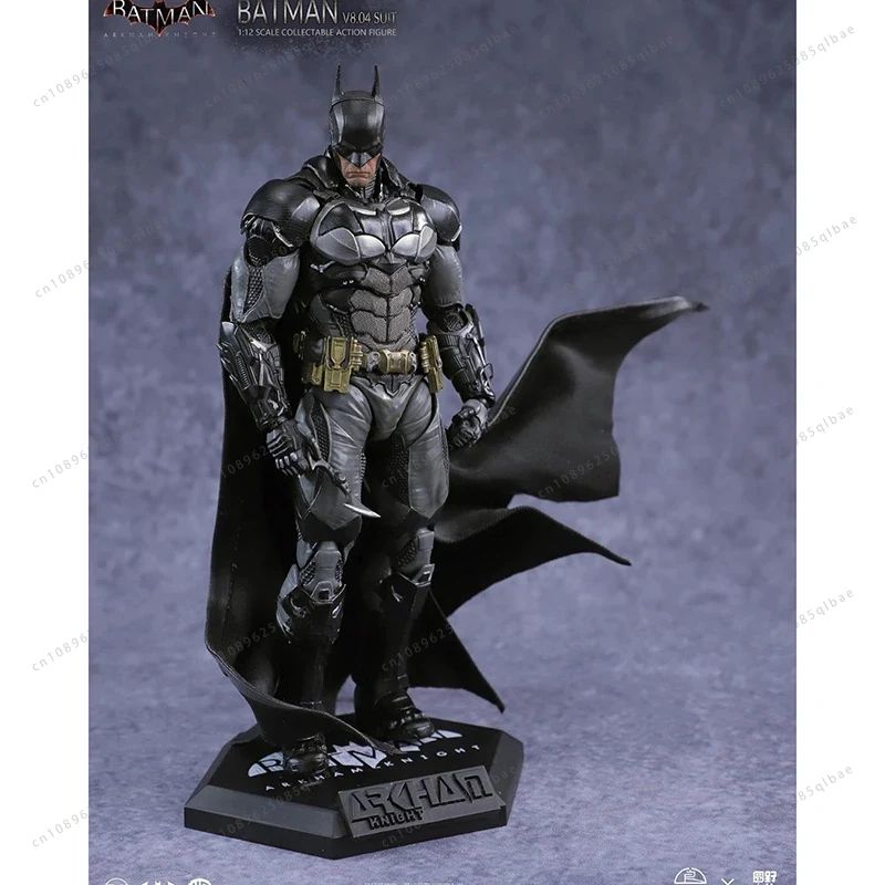 100%Original LPZZ Studio 1/12 Deathstroke Batman Arkham Knight Batsuit V8 04 Bonecos de Ação Modelo do Filme do Batman
