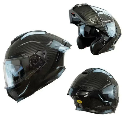 Capacete Articulado de Moto com Bluetooth Lente Dupla Off-road Capacete de Corrida Cascos para Moto Capacete de Moto Aprovado pelo DOT Para BMW