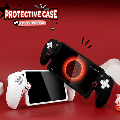 Replacement For PS 5 Portable PS5 Front Back Plates Case Limited Silicone Faceplate for PS Portal Shell Cover Accessories