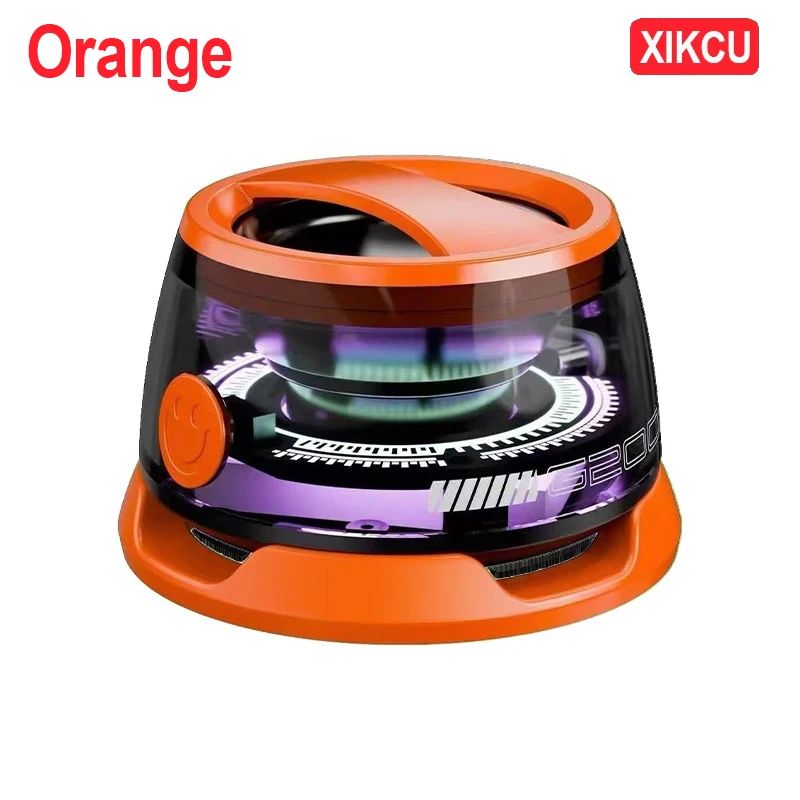 Caixa de Som Bluetooth Portátil XIKCU G200 RGB Magnética BT5.0 Mini Som 7 Horas de Reprodução Suporte para Celular