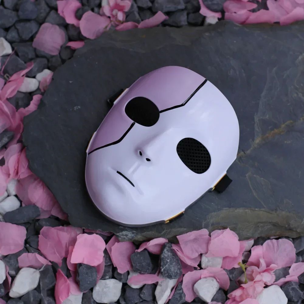Anime Sally Face Cosplay Mask - Sal Fisher Full Face Unisex, Halloween Party Costume, Soft Stuffed Collectible Gift