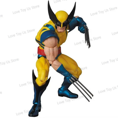 Original Ct Toys Wolverine Action Figure Deadpool Mafex 096 Figure Mafex138 X-Men Comic Version Figurine Collection Model Toys