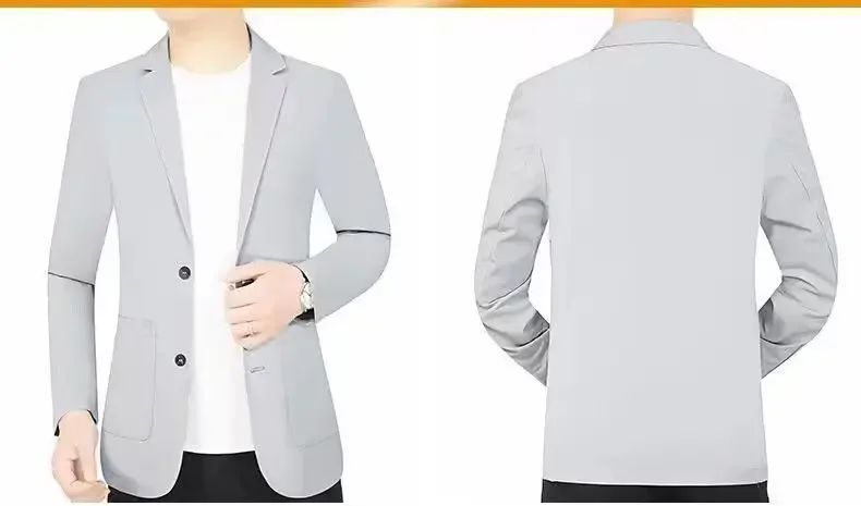 Legendary Paul Spring and Summer New Small Suit Jacket Men's Suit Top Men's Sun Protection Casual High-end Lightweight Jacket