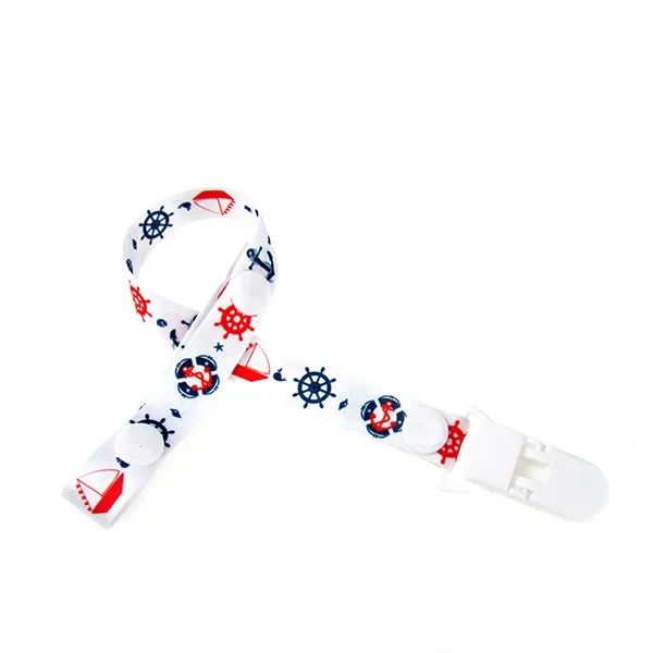 1pc Portable Pacifier Clip: Lightweight material, easy-to-use clip, ideal choice for outings with baby
