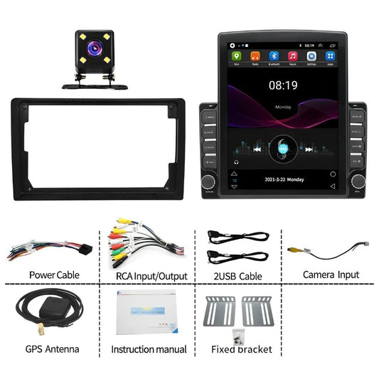 9.7in Car Stereo Radio GPS For For Dodge Ram 1500 2500 3500 2013 - 2018 For Carplay GPS Navigation Audio Multimedia Ram Player