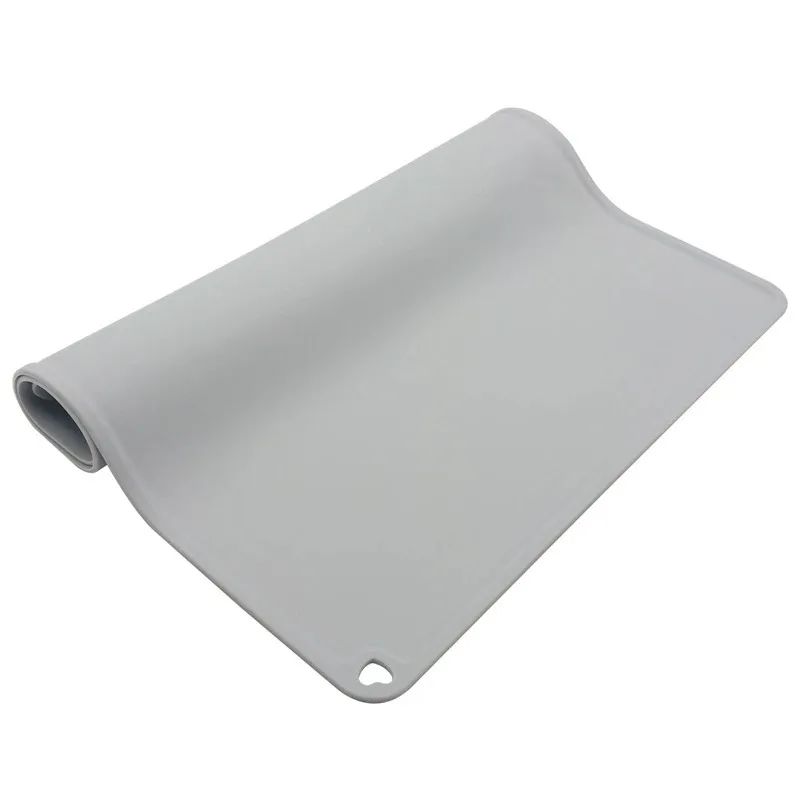 High Quality Waterproof Non-slip Pet Mat Dog Feeding Pad Easy To Clean Silicone Pet Food Mat, Table Mat, Large Placemat