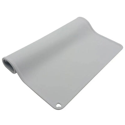High Quality Waterproof Non-slip Pet Mat Dog Feeding Pad Easy To Clean Silicone Pet Food Mat, Table Mat, Large Placemat