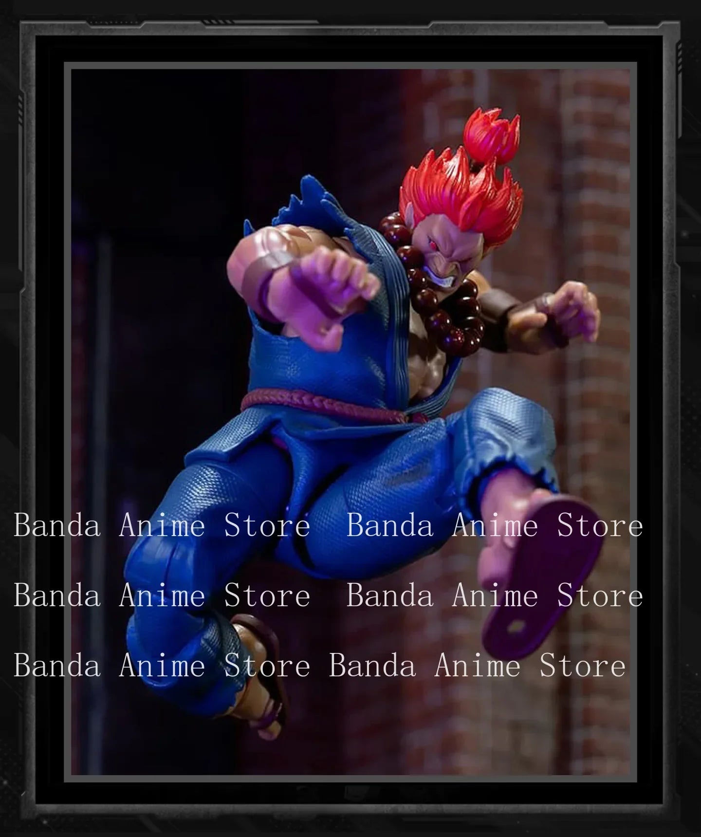 Jada Toys Street Fighter 2 Gouki M Bison  E Honda Action Figure Genuine Figurines PVC Collection Boxer Balrog Game Toy Gift
