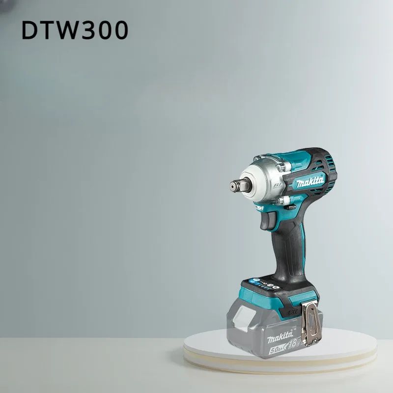 Parafusadeira sem fio Makita Furadeira Chave de Impacto DTW300 Ferramenta Elétrica de Carregamento sem Escovas de Alta Torque para Reparos Automotivos de Pneus 18V Lítio Elétrica
