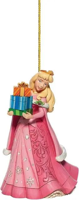 Decoração de Árvore de Natal, Arranjo de Festa de Fim de Ano, Artesanato Infantil de Natal, Brinquedo Infantil de Venda Quente Boneca Princesa Disney Pingente Ornamento Presente