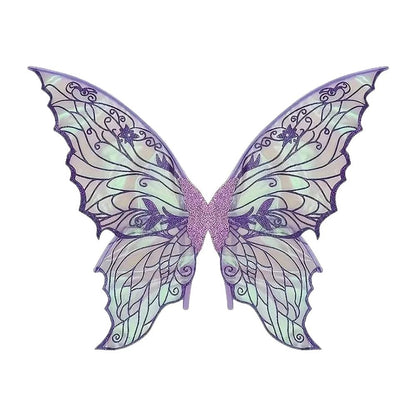1PC Adults Fairy Wings Girls Sparkling Angel Wings Butterfly Costume Wings Halloween Costume Dress up Party Favor Christmas Gift