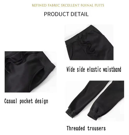 Calça esportiva masculina estampada de cintura, casual para rua, adequada para esportes ao ar livre e lazer, calça para corrida pura