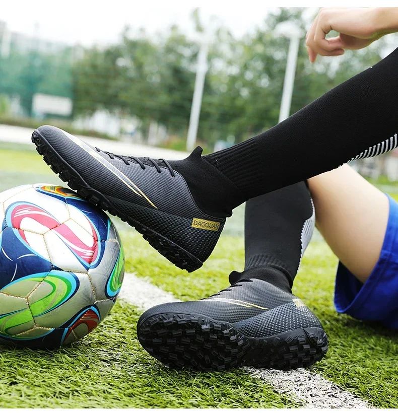 New Men Women Professional Soccer Shoes Football Boots Hot-selling High-quality Training Futsal TF Shoes Match Grass Cleats