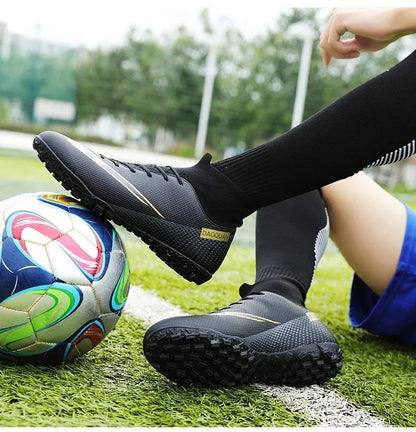 New Men Women Professional Soccer Shoes Football Boots Hot-selling High-quality Training Futsal TF Shoes Match Grass Cleats