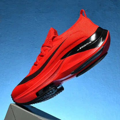 Men Running Shoes Jogging Sneakers Trainer Race Cushioning Outdoor Luxury shoes Mesh Off-road Shoes Breathable Couple Non-Slip