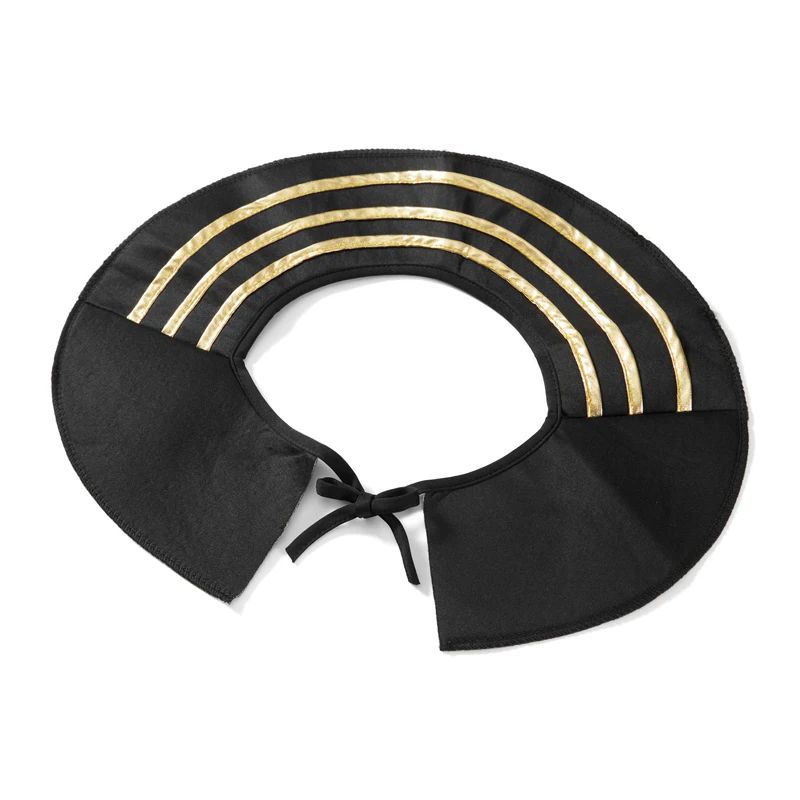 Men Egyptian Costume Set 7 Pcs Golden Trim Tank Tops Skirt Arm Sleeves Headwear Necklace Outfits Cosplay Party Outfits