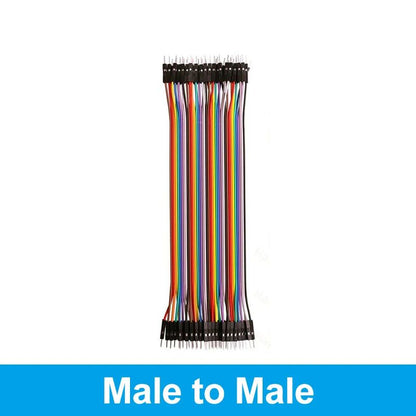 40PIN Jumper Dupont Wire  10CM 20CM 30CM 40CM Dupont Line Male To Male Female To Male Female To Female Cable for Arduino DIY KIT