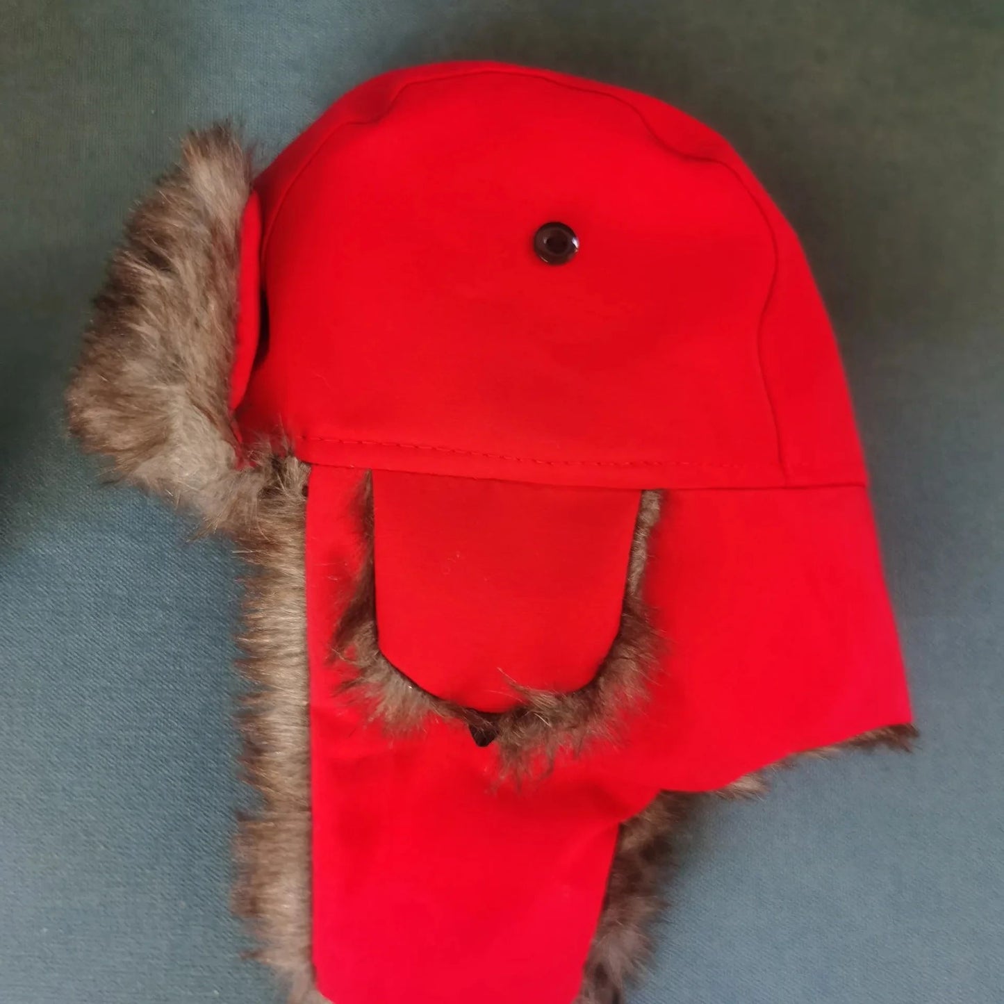 Unisex Warm Mens Women Trapper Cap Aviator Trooper Earflap Winter Flaps Ski Hat New Bomber Hats Russian Ski Hat Faux Fur Hats
