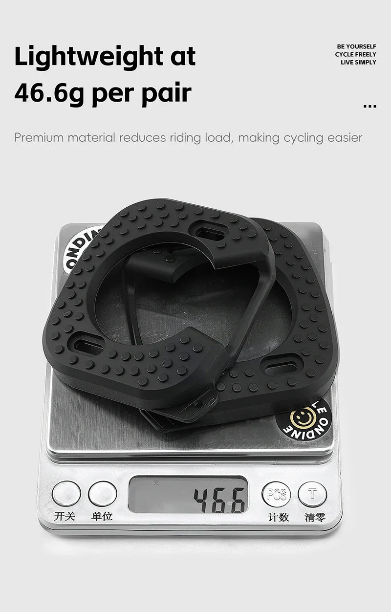 WEST BIKING Bicycle Cleats Pedal Cover Quick Release Road Bike Pedal Cleats Self-locking Cycling Pedal Cleat For Speedplay Zero