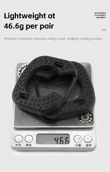 WEST BIKING Bicycle Cleats Pedal Cover Quick Release Road Bike Pedal Cleats Self-locking Cycling Pedal Cleat For Speedplay Zero