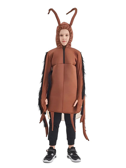 Adult Kid Play Halloween Costumes  Funny Outfit Party Props Costumes One Piece Clothing Cosplay Cockroach Clothing 2026