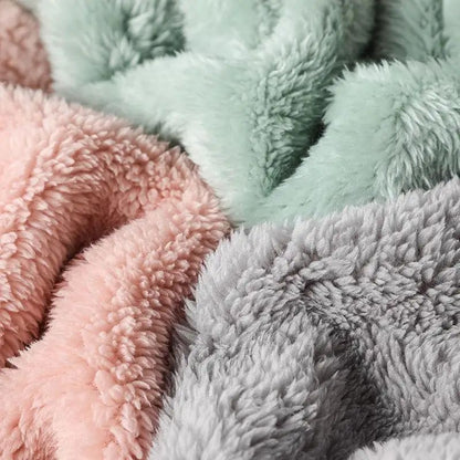 Thickened Fleece Jacket Women's Outdoor Spring Autumn Winter Double-Sided Sweatshirt Open Cardigan Polyester Fiber Stand Collar