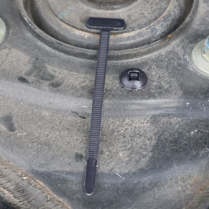 1000-100set Self-locking Nylon Universal Cable Tie Buckle Heavy Duty Zip Ties with Pin & Button Car Daily Repair Fastening Strap