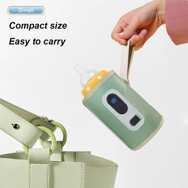 USB Milk Water Warmer Baby Nursing Bottle Heater Newborn Infant Portable Bottle Feeding Warmers Travel Stroller Insulated Bag