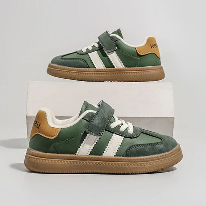 Children Casual Sneakers New Black Soft Bottom Girls Boys German Training Shoes Autumn Winter Fashion Red Kids Baby Casual Shoes