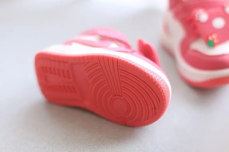 Boots Baby Girls Sneakers Board Shoes Cartoon Prints Soft Bottom Non-slip Children Casual Walking Shoes Boy Kids Children Shoes