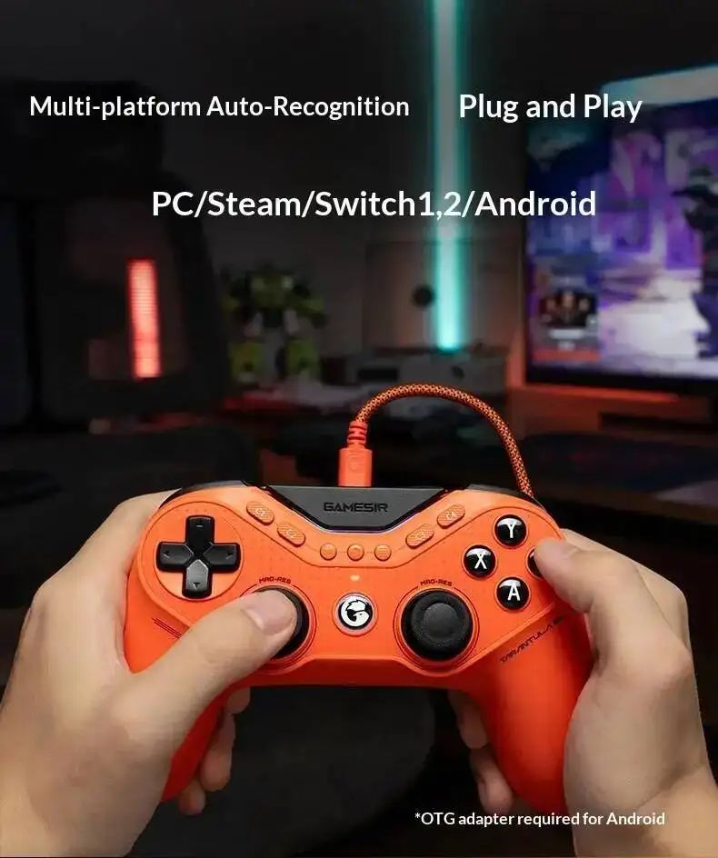 NEW Tarantula 8K Wired Esports Controller Gen-2 TMR Sticks 8000Hz Polling 0.5ms for PC Steam Switch Android iOS