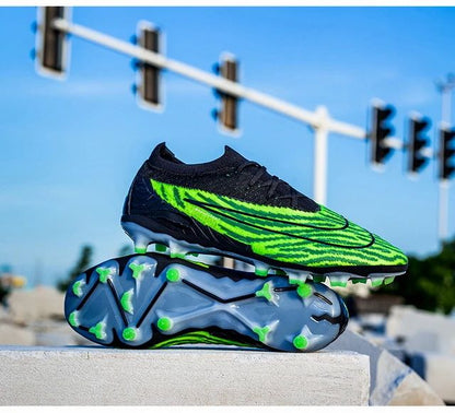 Society Cleats Men Soccer Shoes Professional Boys Football Boots Indoor Original Football Field Boots Sneakers Training Fast