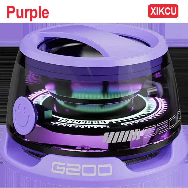Caixa de Som Bluetooth Portátil XIKCU G200 RGB Magnética BT5.0 Mini Som 7 Horas de Reprodução Suporte para Celular
