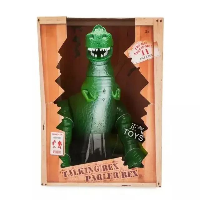 Disney Original Toy Story Rex Interativo que Fala Boneco de Ação Hamm Woody Buzz Coleção de Brinquedos Presente de Natal