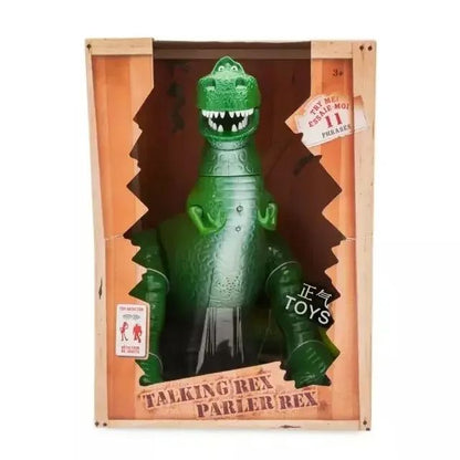 Disney Original Toy Story Rex Interativo que Fala Boneco de Ação Hamm Woody Buzz Coleção de Brinquedos Presente de Natal