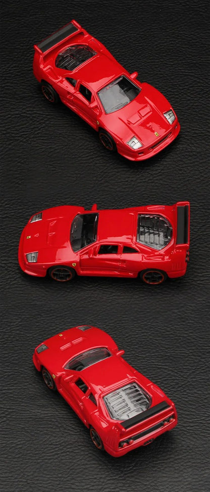 New In Stock Bburago 1:64 Ferrari 812 Competizione Yellow Alloy Miniature Ferrari Datyona Sp3 Sports Diecast Model Custom Toys