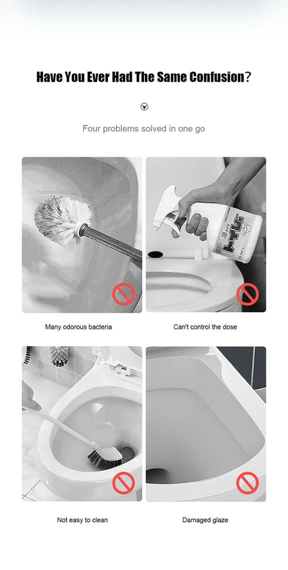 Escova de Silicone para Vaso Sanitário Acessórios WC Escova WC Sem Cantos Mortos Limpeza Doméstica Cerda Macia Artefato Banheiro Toucadores