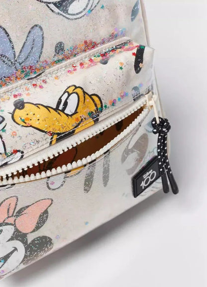 Mochila Mini Escolar Infantil Disney Mickey Mouse Nova Meninas e Meninos Linda Bolsa de Ombro