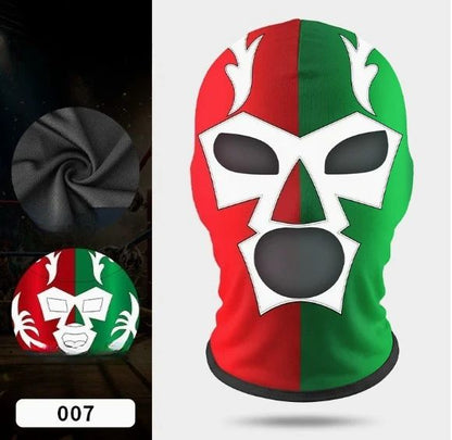 @ Mask Elastic Milk Silk Mask Lycra Fabric Print Halloween Party Dress Up Costume Party MaskBoxing Mask Wrestling