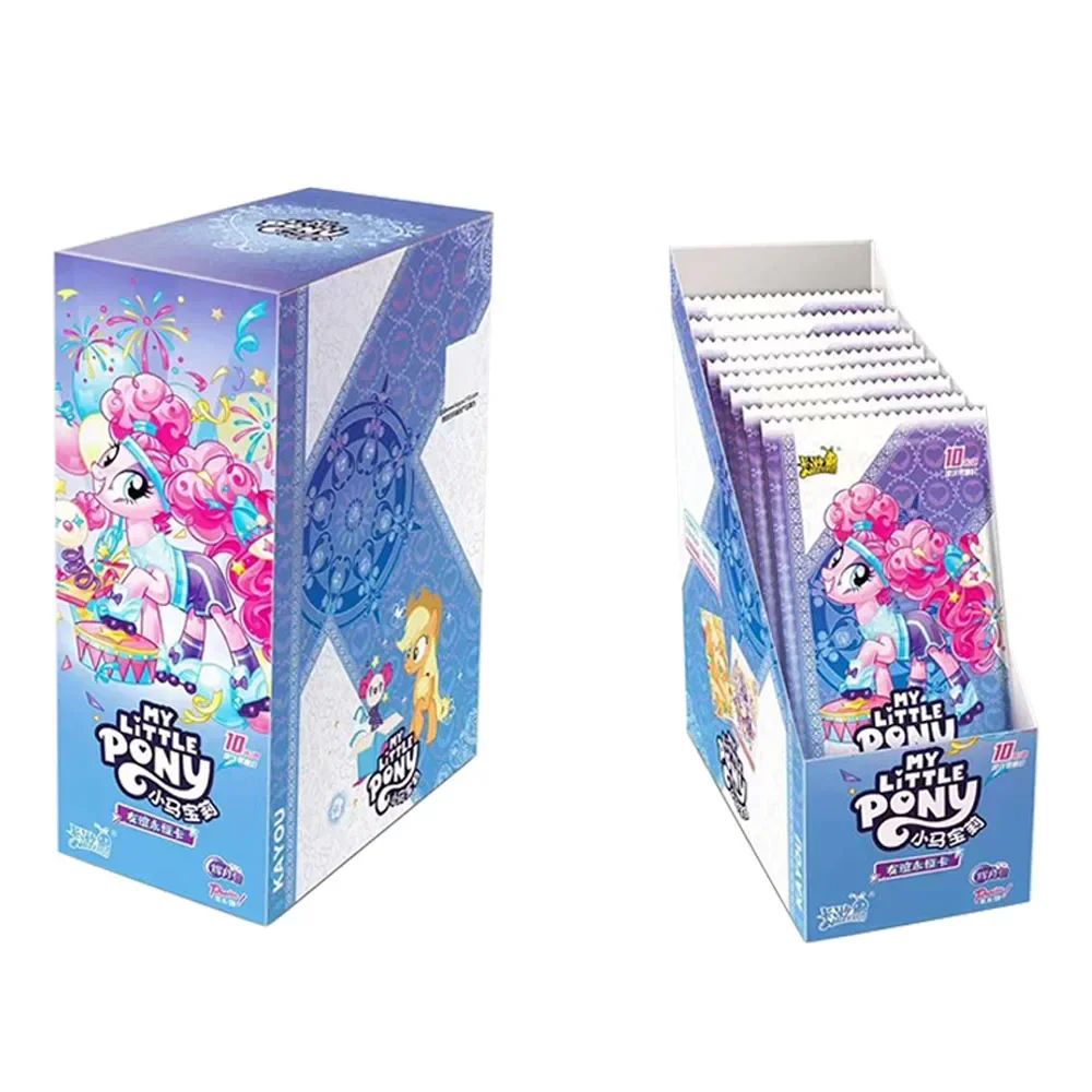 KAYOU Genuíno My Little Pony Card 40º Aniversário Edição Limitada Card Amizade Eterna Cartas Raras SC SGR Brinquedo de Presente Carta de Princesa
