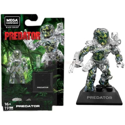 5 Modelos Mega Bloks Construx Borderlands Psycho Predator Sam Fisher Michelangelo Bulk Anime Figura de Ação Brinquedo Montado