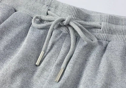 Calça esportiva masculina estampada de cintura, casual para rua, adequada para esportes ao ar livre e lazer, calça para corrida pura