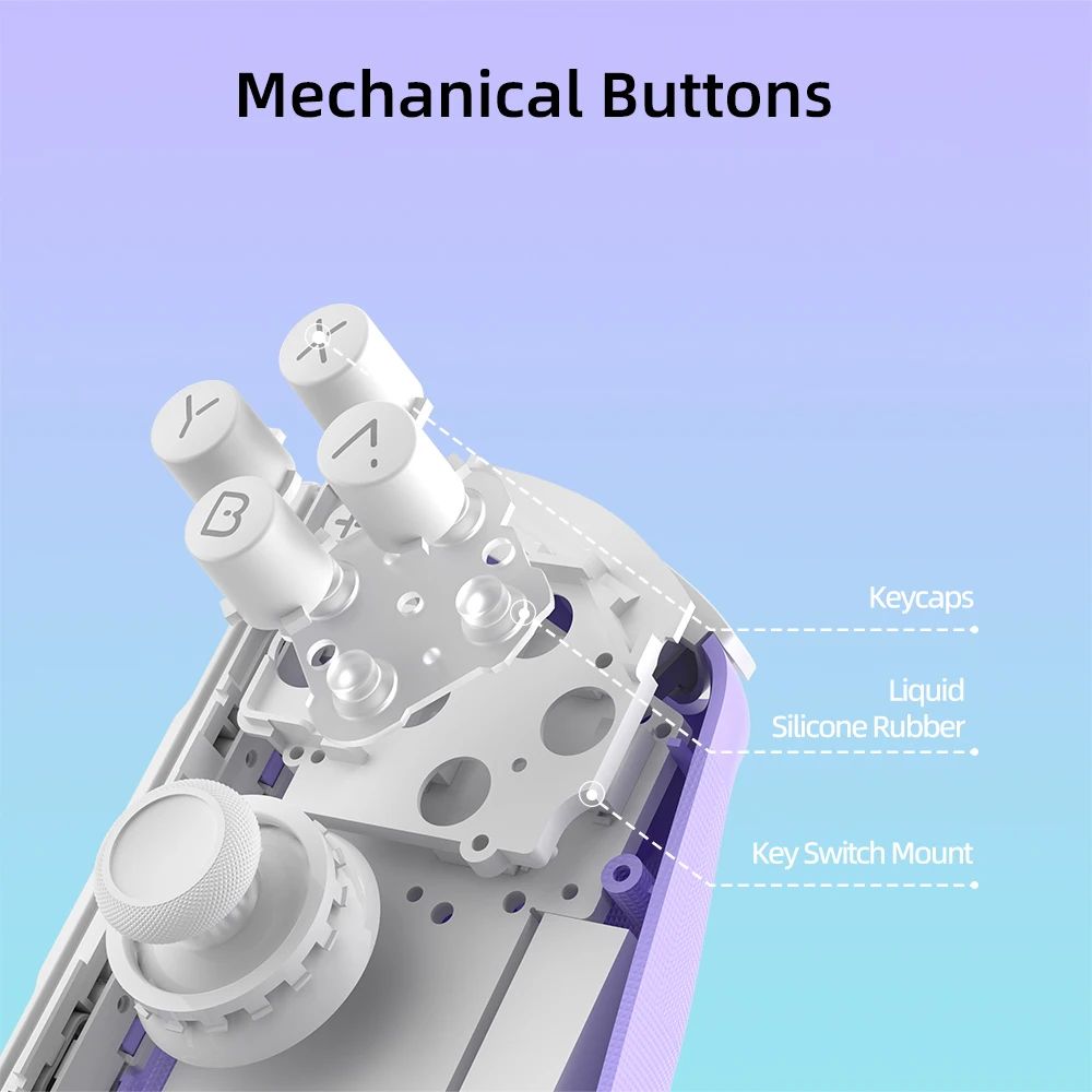 MOBAPAD M6 Gemini Bluetooth Wireless Gaming Controller with Sensing Joystick Gamepad for Nintendo Switch / Switch OLED