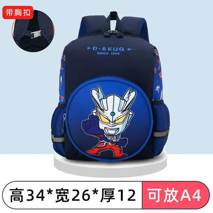 Mochila escolar de jardim de infância para meninos, desenho animado fofo de dinossauro, para estudantes, bebês de 2 a 5 anos, mochila de menina, mochila Homem-Aranha