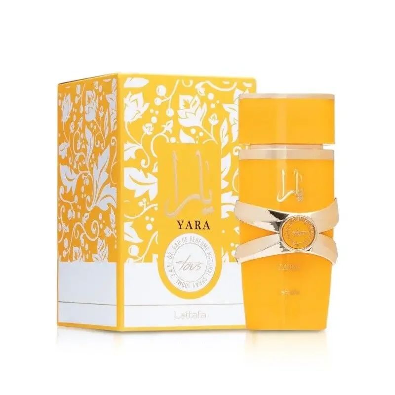 Yara Tous Eau De Parfum 100ml (3.4 oz) da Lattafa Perfumes Fragrância Feminina Elegante Picante de Longa Duração Presente para Mulheres