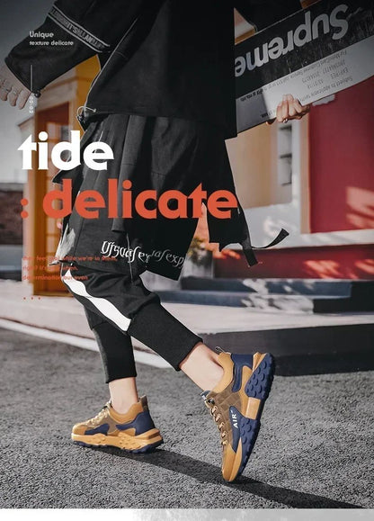 2025 New Men's Casual Shoes Men's Shoes Platform Men's Sneakers Plus Size 43 44 Popular Sapatos Masculine Shoes